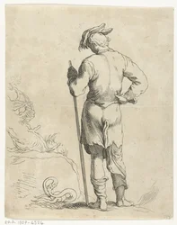 Uomo in piedi