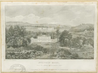 Etruria Hall: incisione, nd [c 1830]