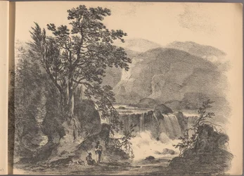 Uno di una serie di sessanta schizzi di cottage. Londra, 1825.
