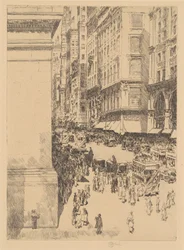 Fifth Avenue, mezzogiorno, 1916