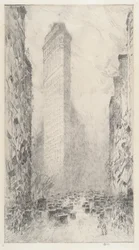 Il Compleanno di Washington - Fifth Avenue & 23rd Street, 1916
