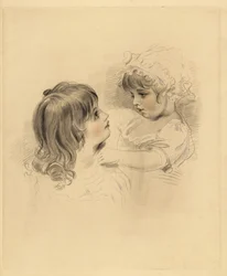 Ritratto di due bambini