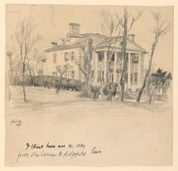 Casa del governatore Lounsbury, Main Street, Ridgefield, Conn.
