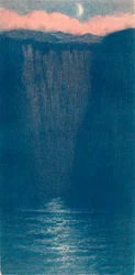Auto-litografia di F. F. Foottet, c1900