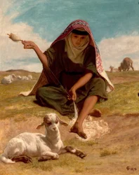 La filatrice, 1878