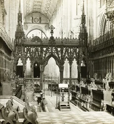 Cattedrale di Ely: Coro a ovest