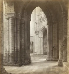 Cattedrale di Ely: Il tardo pomeriggio attraverso i transetti