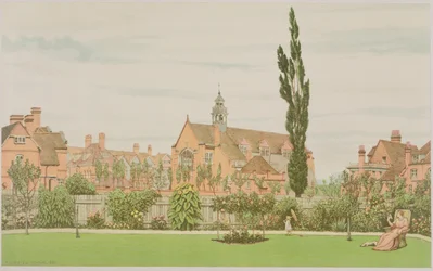Chiesa e Canonica, Bedford Park, 1881