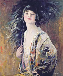 Il ventaglio nero, 1929