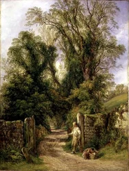 Uno scorcio di Wharfdale, Yorkshire, 1835-1886