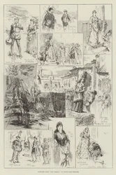 Schizzi da The Armada al Drury-Lane Theatre