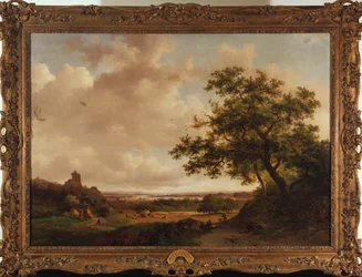 Veduta sulla Mosa, Olanda, 1859