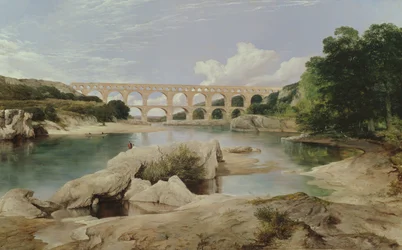 Il Pont du Gard, 1862