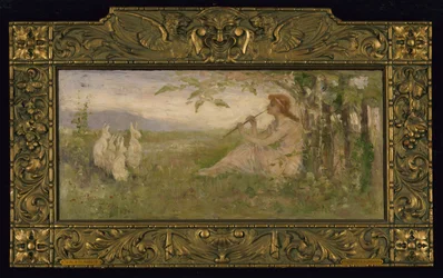 Ragazza con Conigli, 1886