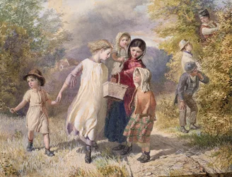 Raccolta di more, 1860