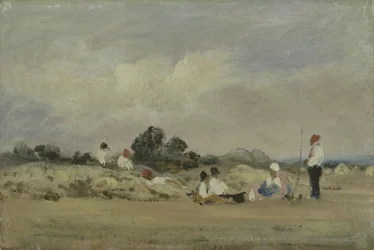 Fienaioli a riposo