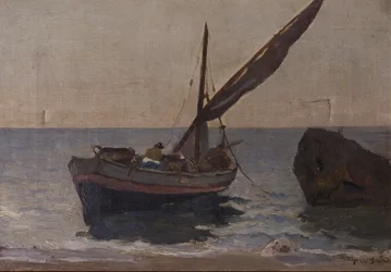 Barche sulla Riva, inizio XX secolo