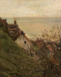 La baia di Robin Hood (olio su tela)