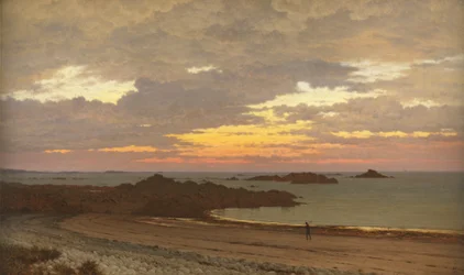 Sera sulla costa