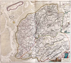 Mappa della Frisia (Germania)