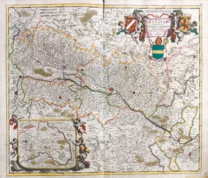 Mappa del Ducato d
