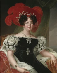 Ritratto di Desideria, regina di Svezia e Norvegia