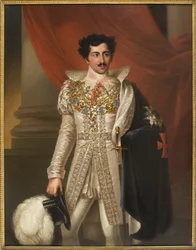 Ritratto di Oscar I (1799-1859), re di Svezia e Norvegia