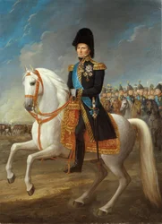 Ritratto di Jean Baptiste Jules Bernadotte, Maresciallo di Francia, Re di Svezia e Norvegia