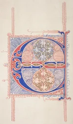 Iniziale illuminata C