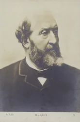 Emile Augier (1820-1889), drammaturgo francese