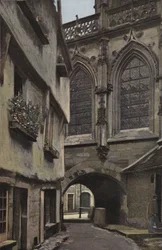 Falaise, Chiesa della Trinità, passaggio sotto il coro