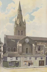 Grenoble, Chiesa di Saint-André, lato nord
