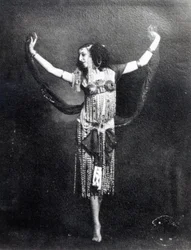 Ida Rubinstein nel ruolo di Salomè