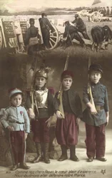 Come i nostri cari padri, con il cuore pieno di speranza, vogliamo andare a difendere la nostra Francia