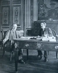 Lloyd George e Aristide Briand, 1916