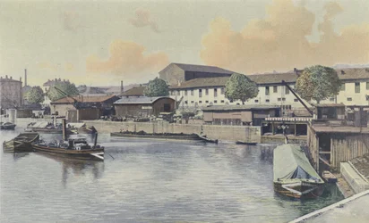 Lione, La Saône, Stazione d