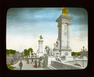 Esposizione di Parigi: Pont Alexandre III, 1900