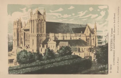Poitiers, Vienne, Cattedrale di Saint-Pierre