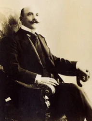 Ritratto di Joseph Caillaux (1836-1944), politico francese.