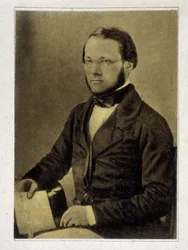 Ritratto di Louis Pasteur nel 1852.