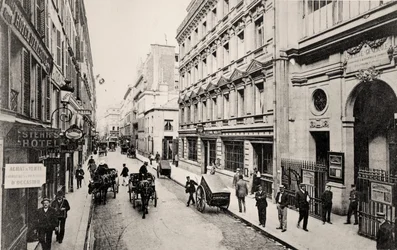Rue de Provence, Parigi (foto b/n)