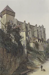 Saint-Bertrand-de-Comminges, Antica Abbazia, Lato sud