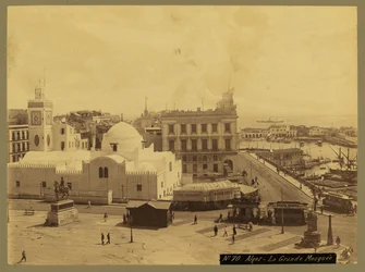 Veduta di Algeri - La Grande Moschea
