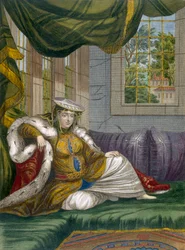 Una donna ebrea in abito cerimoniale, c.1708