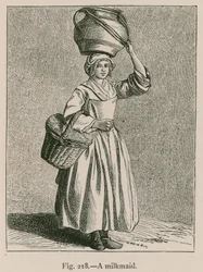Una lattaia