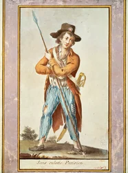 Una sansculotte parigina
