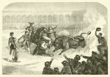 Una corrida a Madrid (incisione)