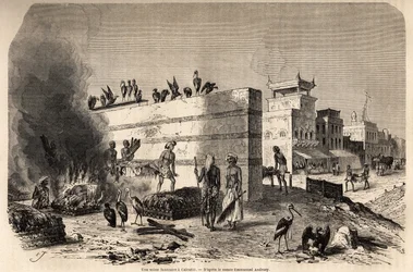 Una scena funebre a Calcutta