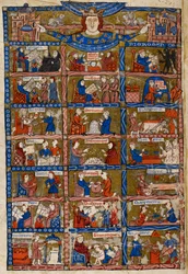 Ventuno scene che rappresentano le arti e le scienze, da 