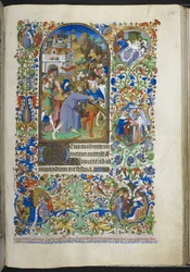 Cristo che porta la croce, da Libro delle Ore (The Bedford Hours) c.1410-30